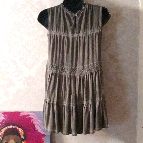 Knox Rose Flowy Boho Sleeveless Top S - Picture 4 of 6
